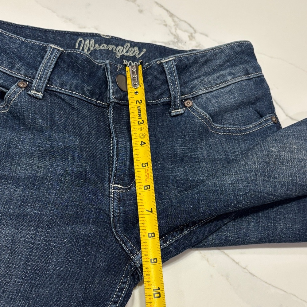 Wrangler Boot Cut Jeans in Indigo Blue - Picture 11 of 16